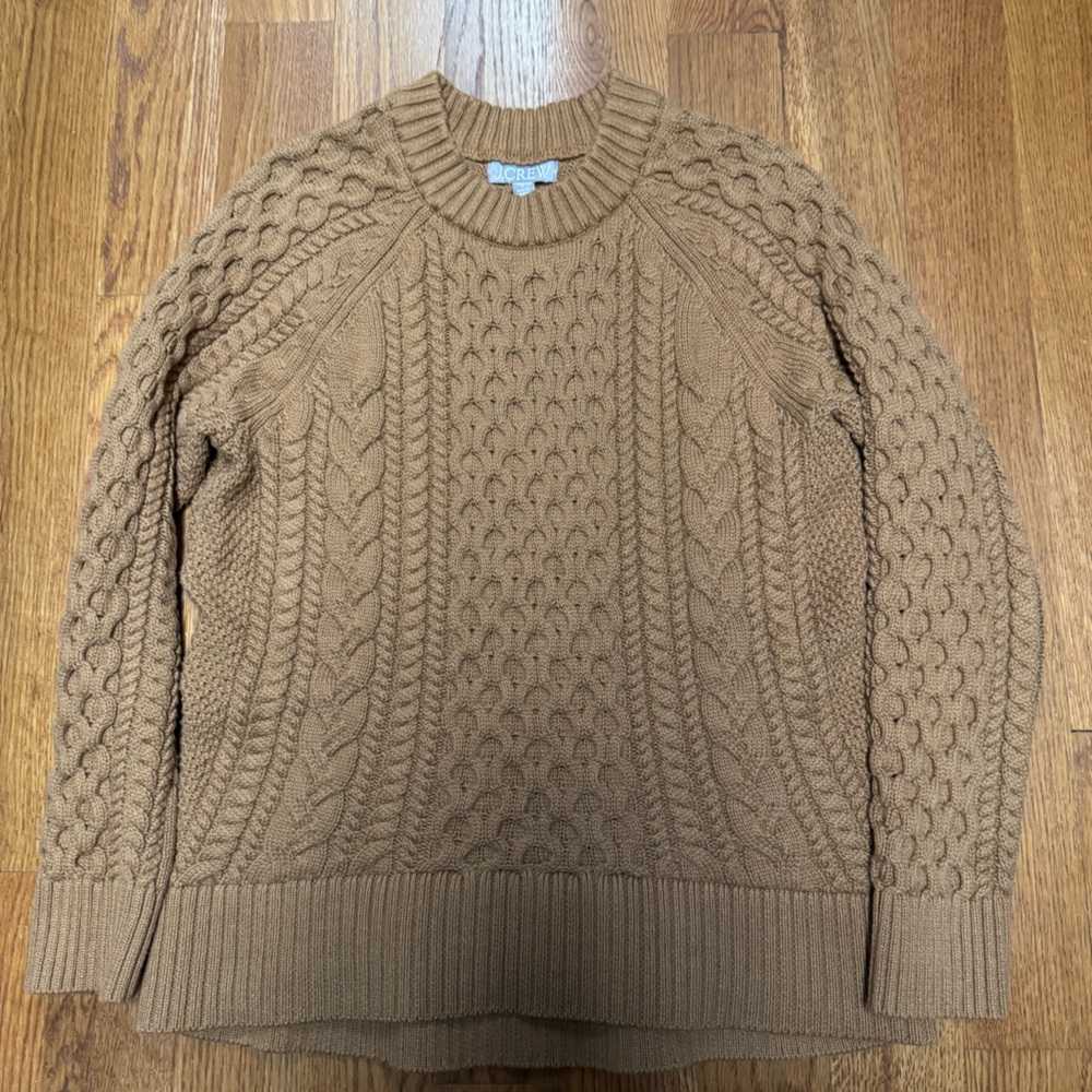 J. Crew Cable Sweater